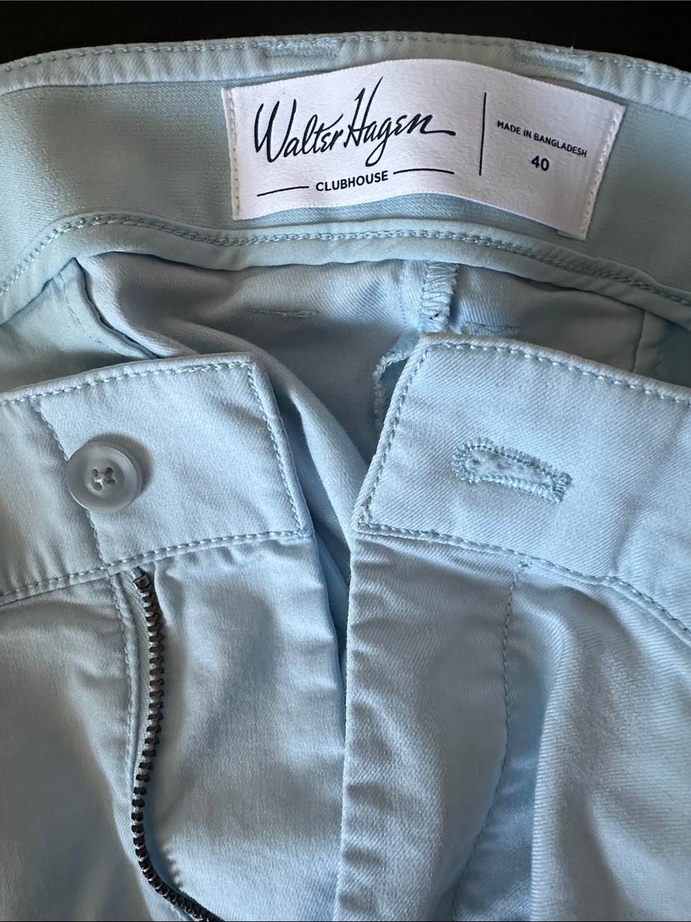 Walter Hagen Clubhouse Pale Blue Golf Short